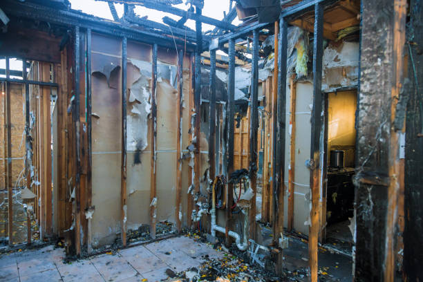 Professional Fire Damage Removal technician working in Oklahoma, OK